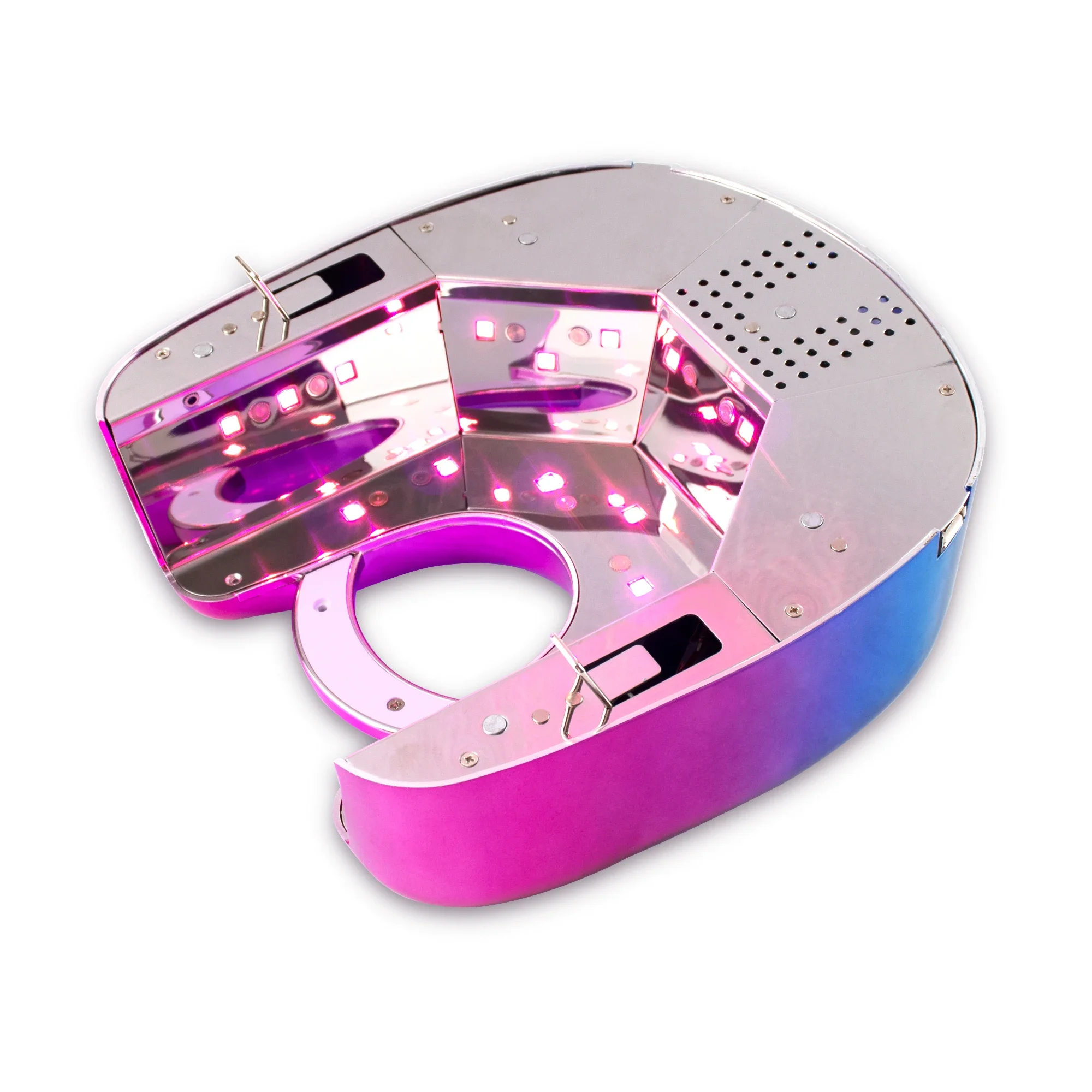 Powerful Professional Uv Led Nail Lamp Metal Rechargeable Cordless Nail Lamp Private Label Led Nail Lamp For Manicure Pedicure