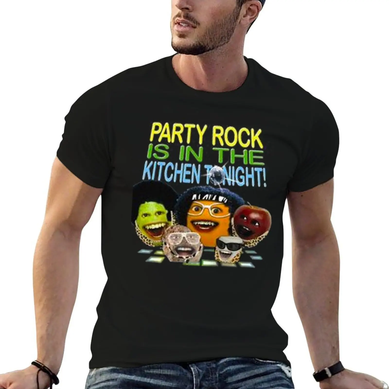 party rock is in the kitchen tonight shirt T-Shirt man clothes Funny t-shirts oversized t shirts for men