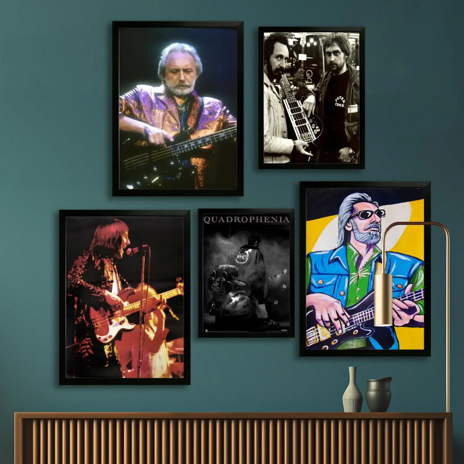 John Entwistle Canvas Art Poster and Wall Art Picture Print, Modern Family Bedroom Decor Posters,Decorative painting