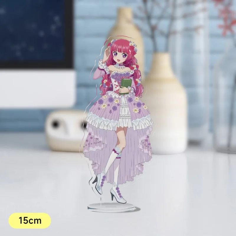 Pripara Plate Desk Decor Cosplay Fairy Tale Standing Manaka Laala Collection Ornament Minami Mirei Acrylic Doll Hojo Sophy Model