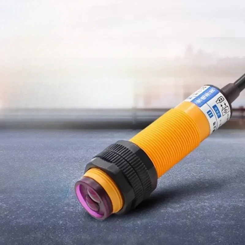 Photoelectric Switch Sensor, Diffuse Reflection & Through-beam Laser Sensor, Dual Probe Background Suppression Photo Detector