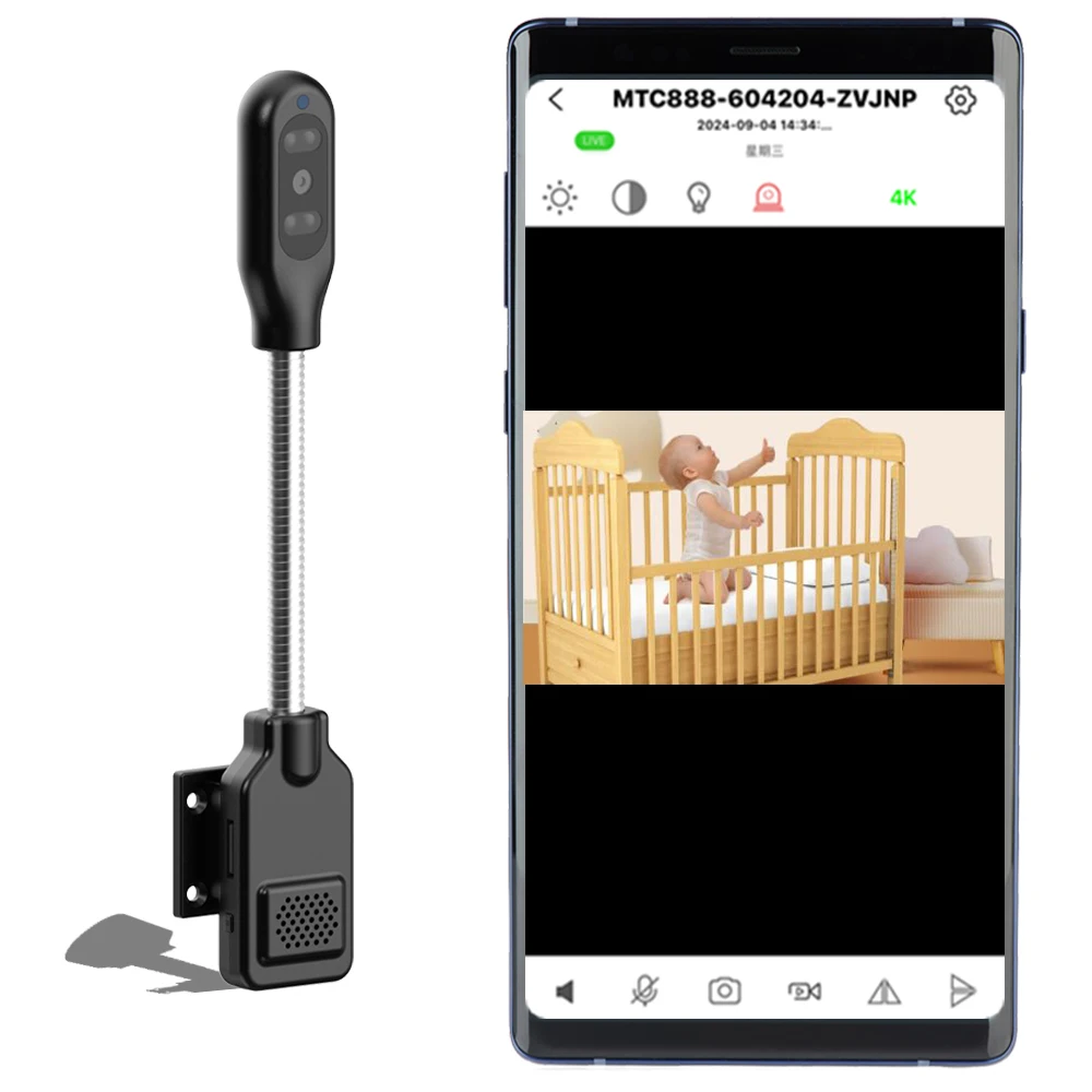 Mini-Kamera HD 1080P, kabellose versteckte Kamera mit Nachtsicht, Körperpanzerung, Überwachungsvideorecord