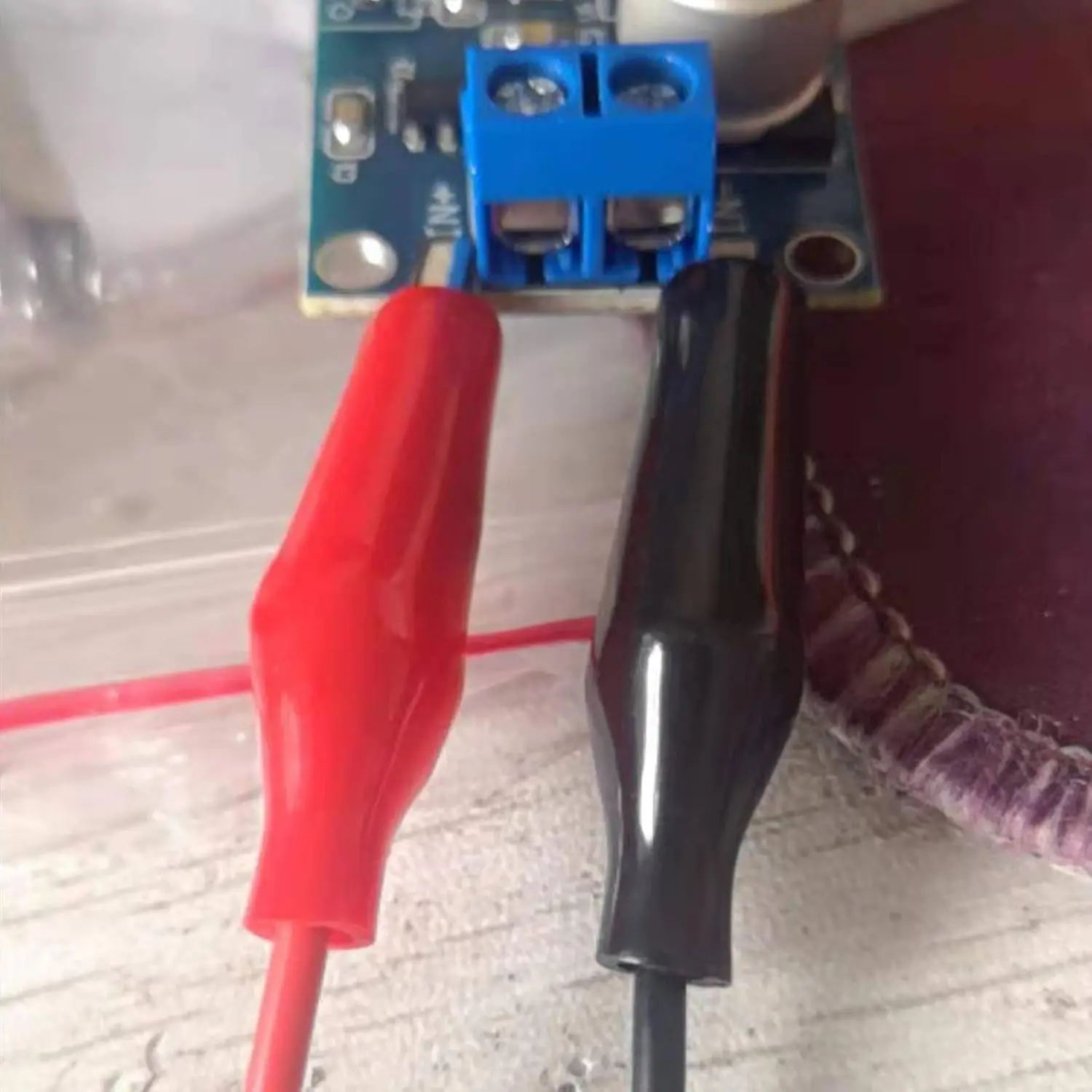 Alligator Clips for Electrical Testing, Dual Ended