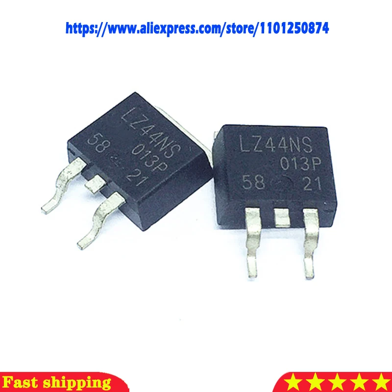 10pcs IRLZ44NS LZ44NS IRLZ44NSTR  IRLZ44NSTRPBF  TO-263 In Stock