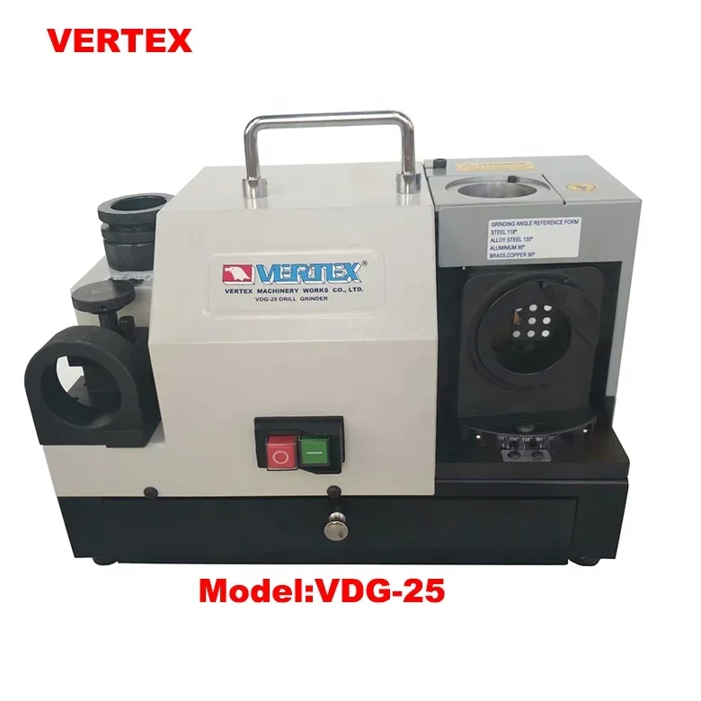 VERTEX مطحنة الحفر الدقيقة VDG-25/شحذ الحفر 12-25 مللي متر مطحنة بت/آلة طاحونة مثقاب الخشب #6