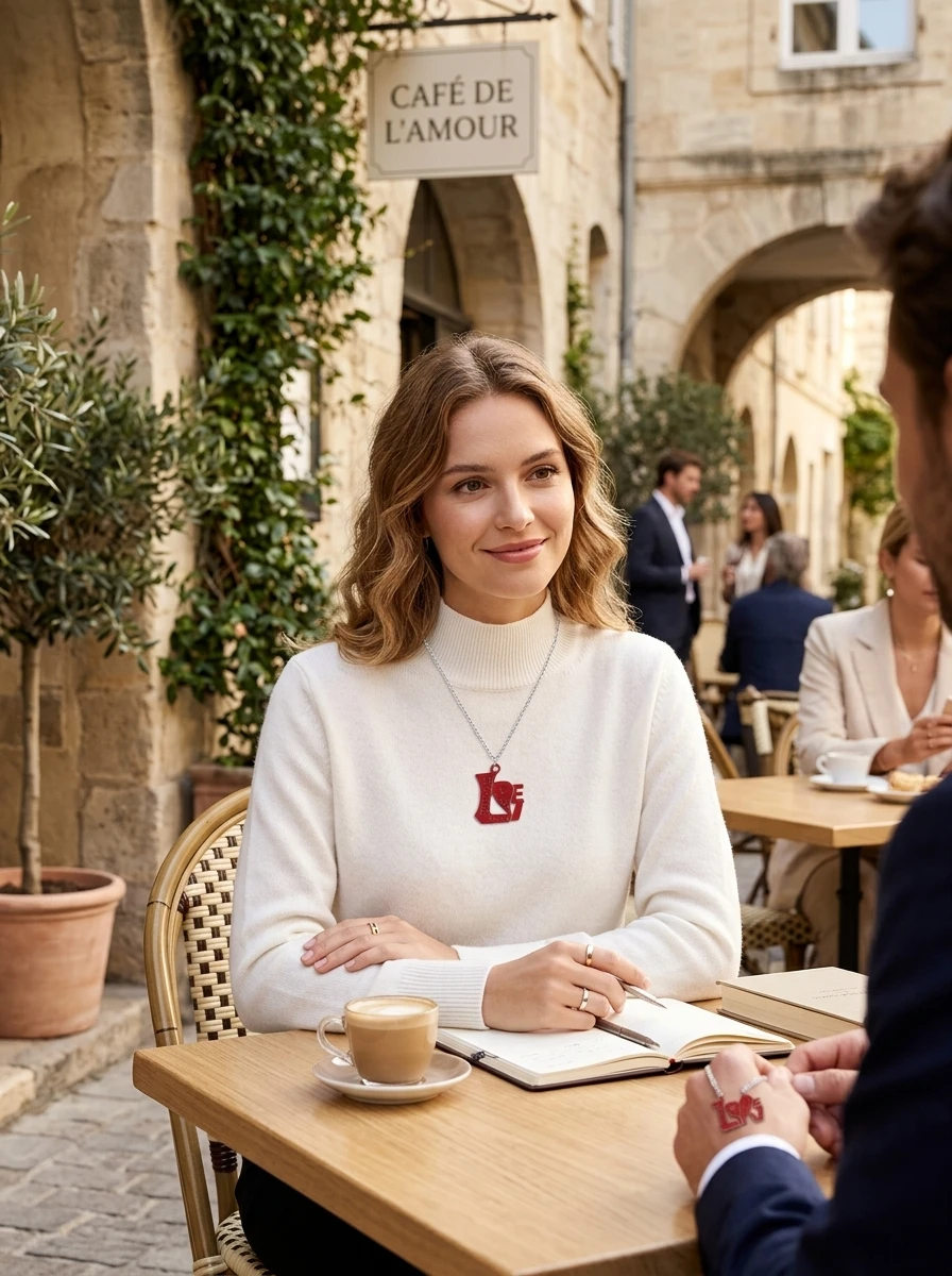 2 szt. naszyjników dla par z n – Magnetic Couple Matching Necklaces recenzja i cena