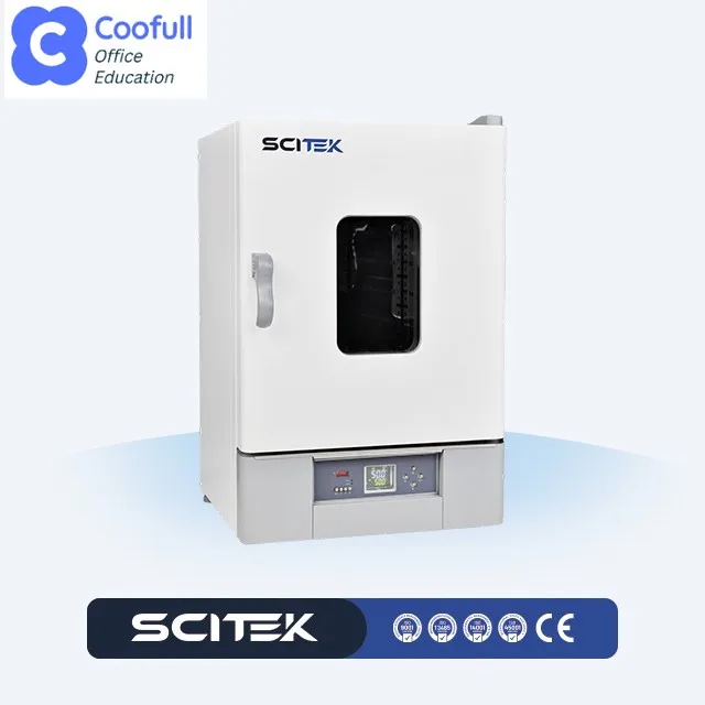 65/125/230/625L Explosion-Proof Drying Oven RT+10 to 300 ℃ Stainless Steel P.I.D Temperature Controller Tiered Convection