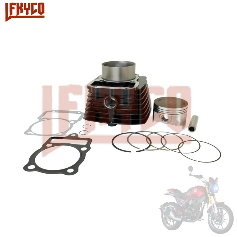 Motorcycle Accessories 69mm Engine Parts Cylinder Kit 250CC Motor for Vento Nitrox 250 V-RACER 250 T2 CGF250 2022-2024 Motoblock