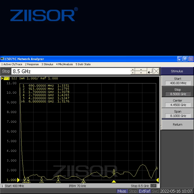 Imagem -06 - Ziisor-antena Externa de Longo Alcance para Roteador Antenas de Comunicação Aérea Wifi 5g 4g Lte n Feminino rp Sma Masculino