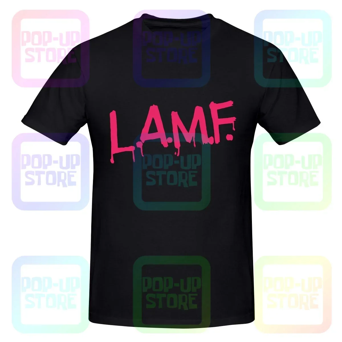 Lamf L.A.M.F As Worn By Johnny Thunders Shirt T-shirt Tee Cute Casual Splicing Streetwear