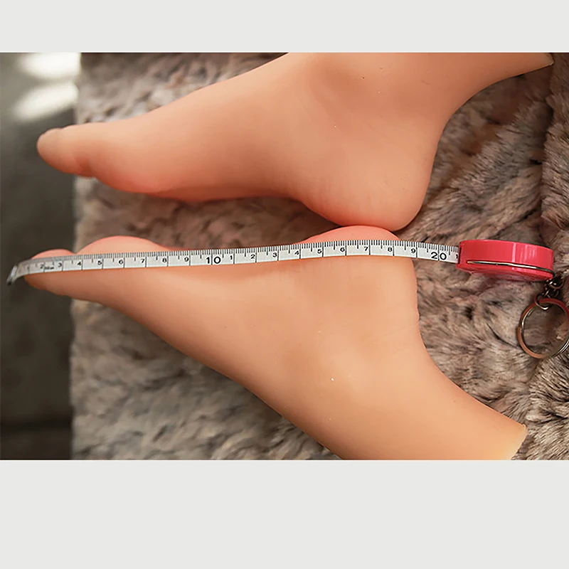 Cute Little Girl's Foot Model Simulated Feet For Nail Art Sketch Henna Practice Shoe Sock Jewelry Display Props TPE H30 18 cm