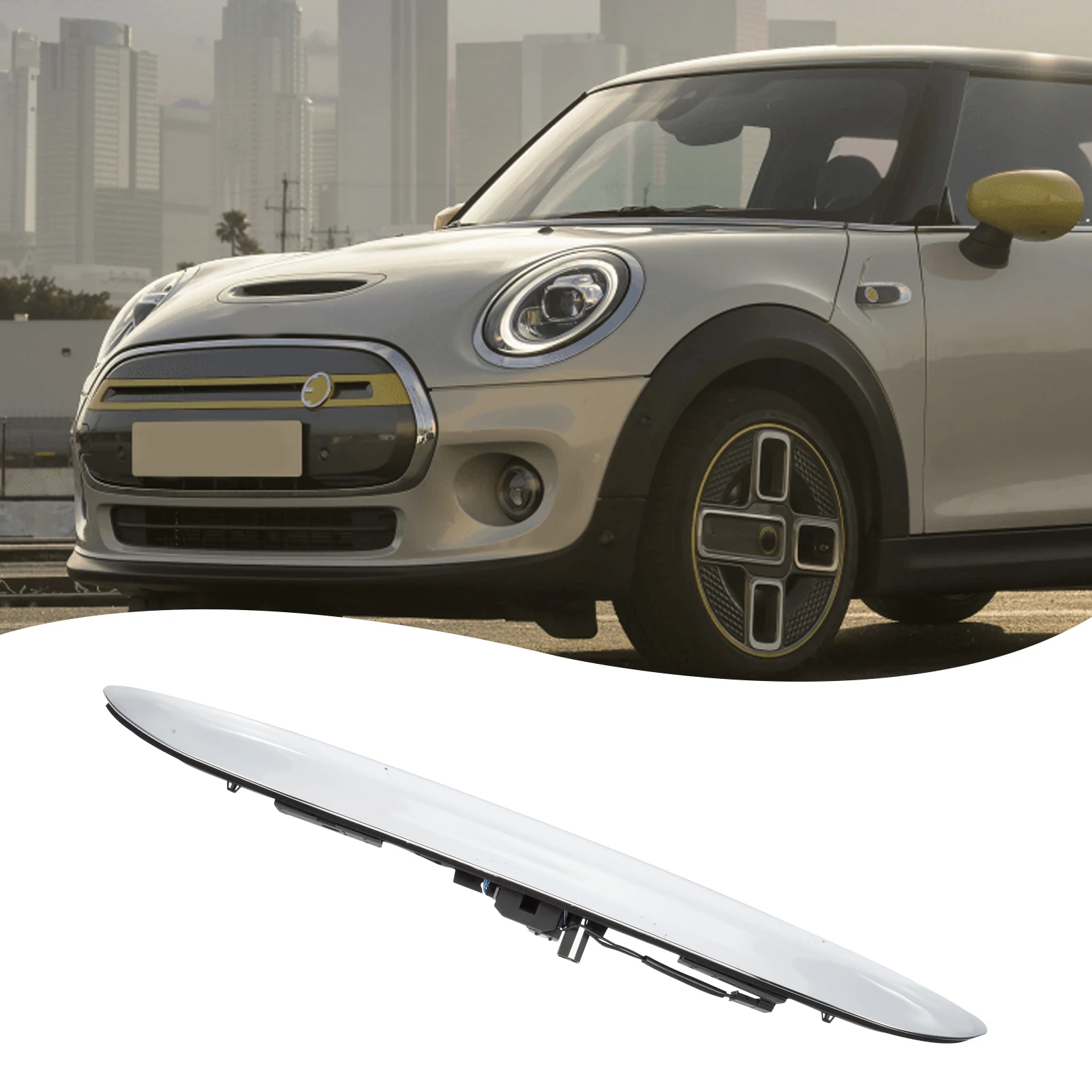 

Silver Touring Boot Trunk Lid 51137074020 for BMW Mini Cooper R50/53 2001-2006 Rear Handle Grip with Tailgate Switch