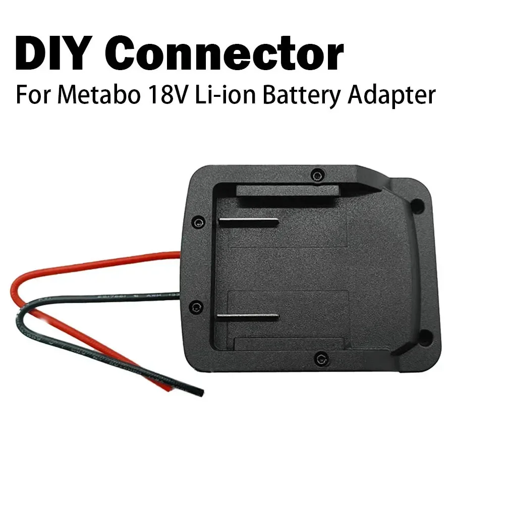 Lithium Battery Adapter Compatible For Metabo 18v Dock Power Connector Suitable For 18v Battery Base Adapter Tools