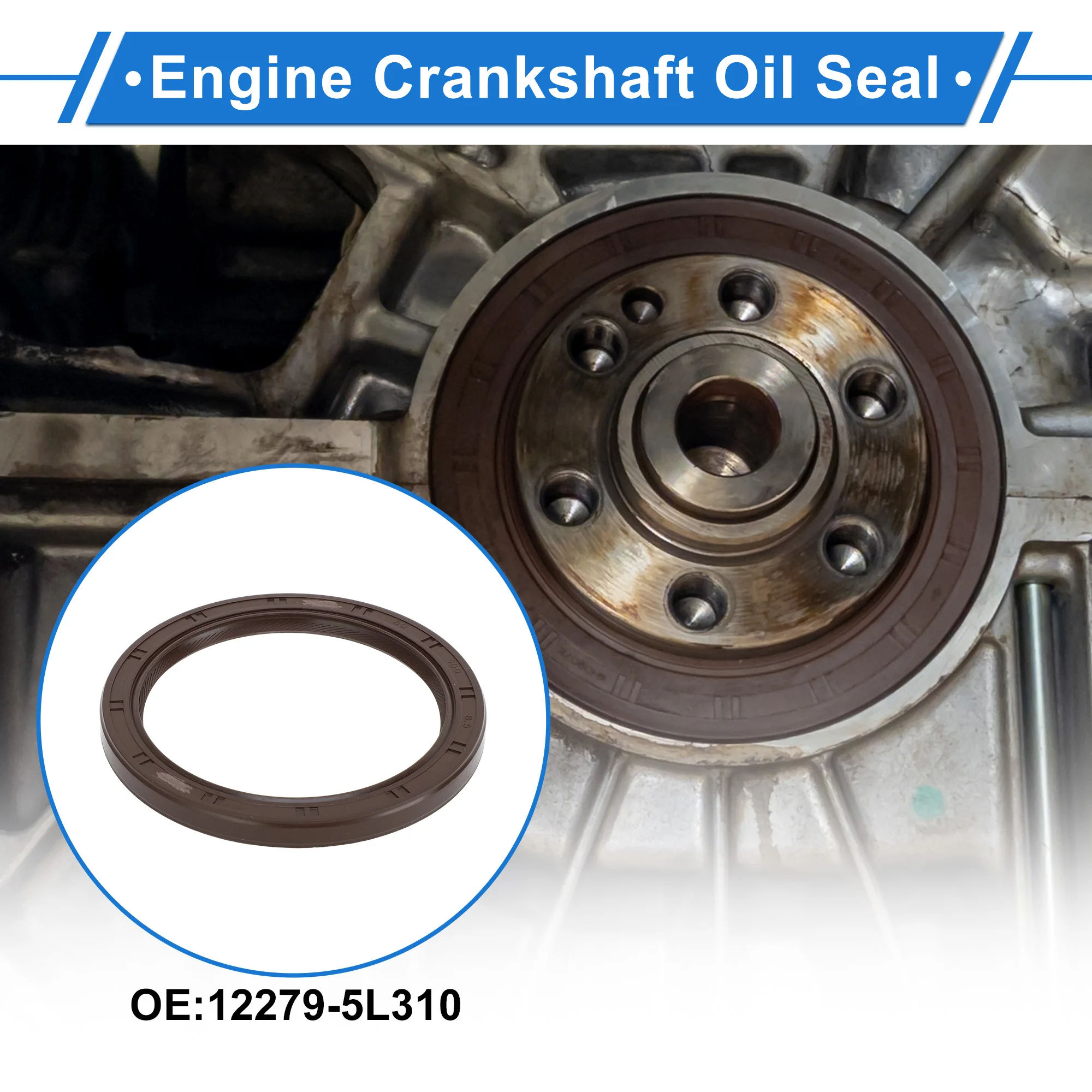 

UXCELL 1 Pc Rear Crankshaft Oil Seal for Nissan Altima Stanza Rear No.12279-5L310