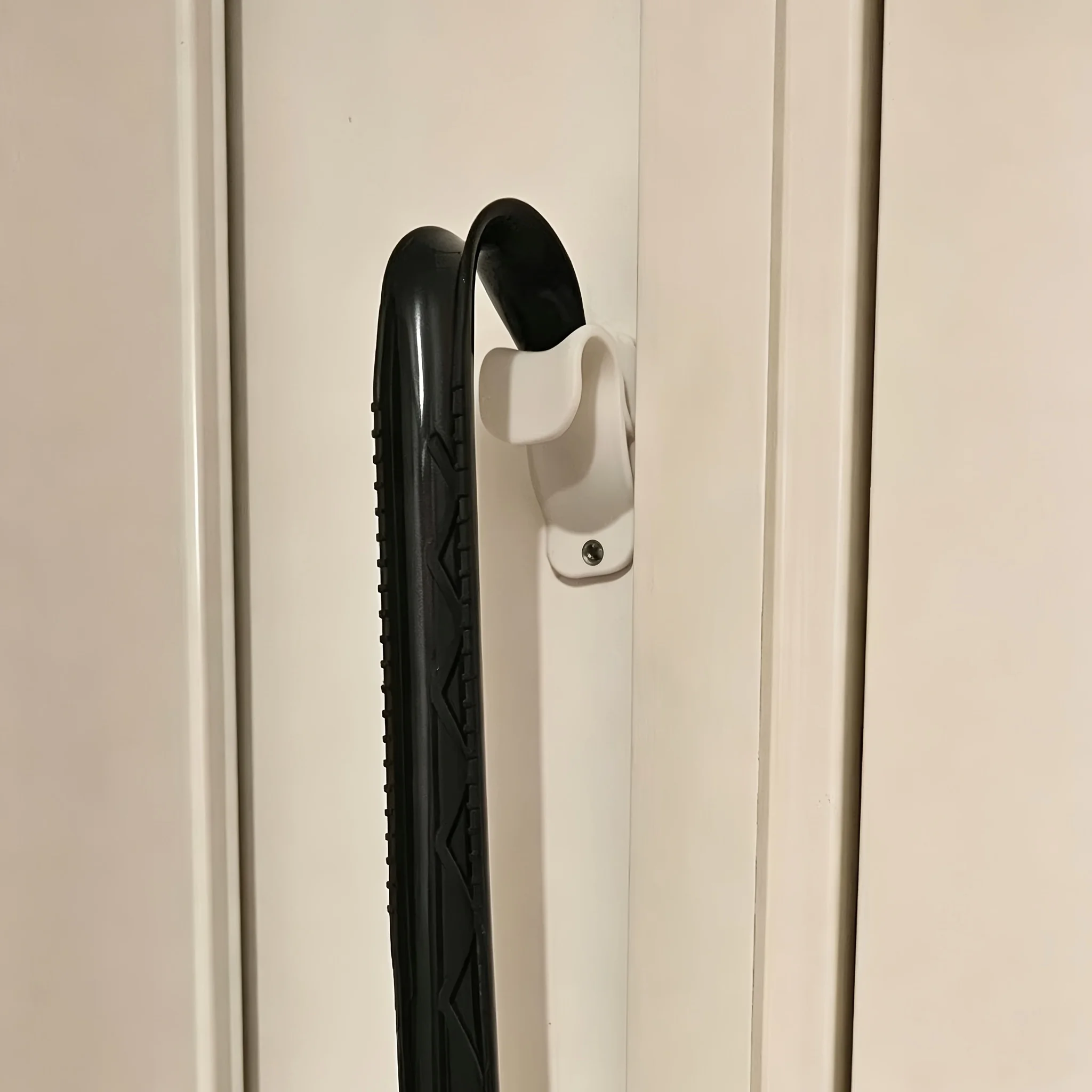 3D Printed No Drill Shoehorn Hook Traceless Wall Storage Holder Space Saving Entrance Utility Hook(No Include Screw)