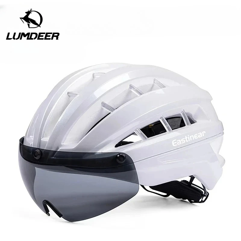 LUMDEER Ultralight Cycling Helmet Adjustable Summer Road Bike Helmet Safety Breathable Outdoor Sports Riding Head Protector