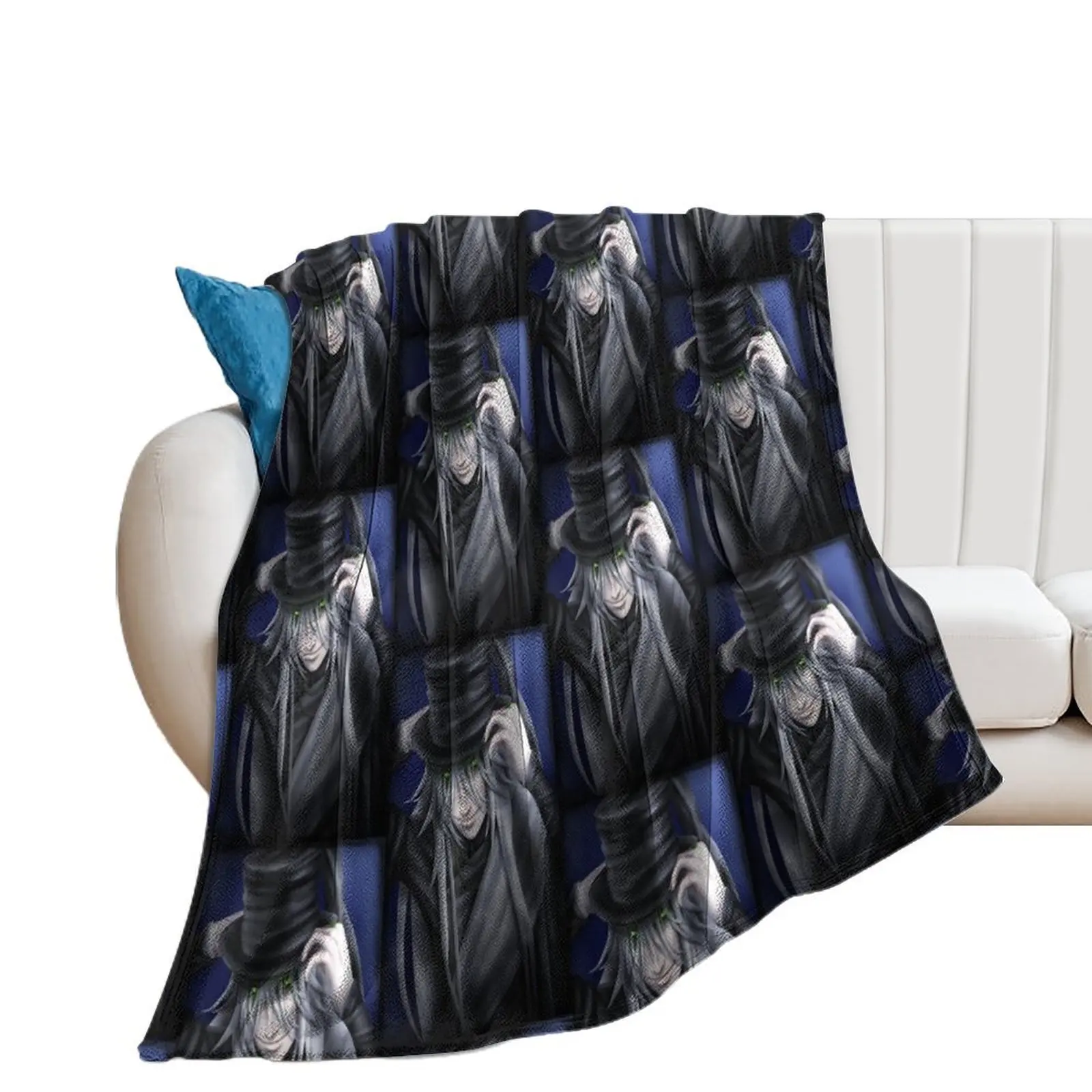 Undertaker Hat Tip Throw Blanket blankets ands Summer Beddings Shaggy Luxury Brand Blankets