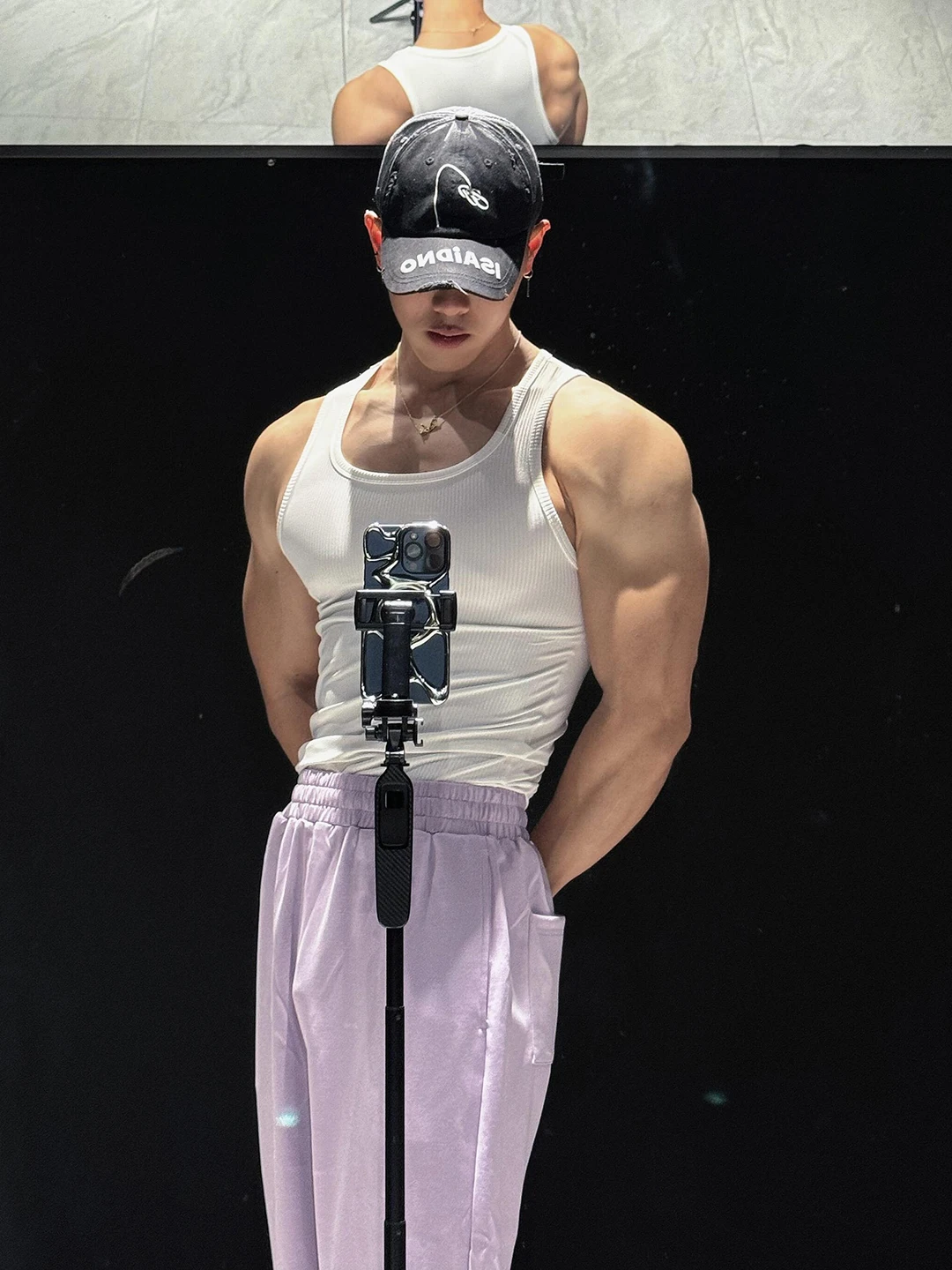 Camiseta sin mangas acanalada blanca para hombre, deportiva, transpirable, estilo americano, con hombreras, para Pilates y ciclismo.