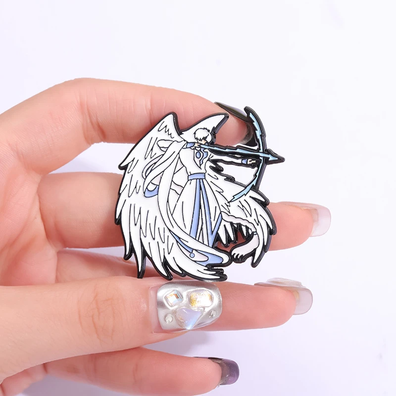 Anime Cute Exquisite Brooch Hundred Change Sakura Ice Angel Set Dress Badge Clothes Lapel Pin Accessories