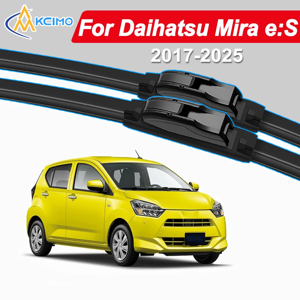 

2Pcs Front Windshield Wiper Blades For Daihatsu Mira e:S LA350 2017-2025 Exact Fit Windscreen Window Car Accessories