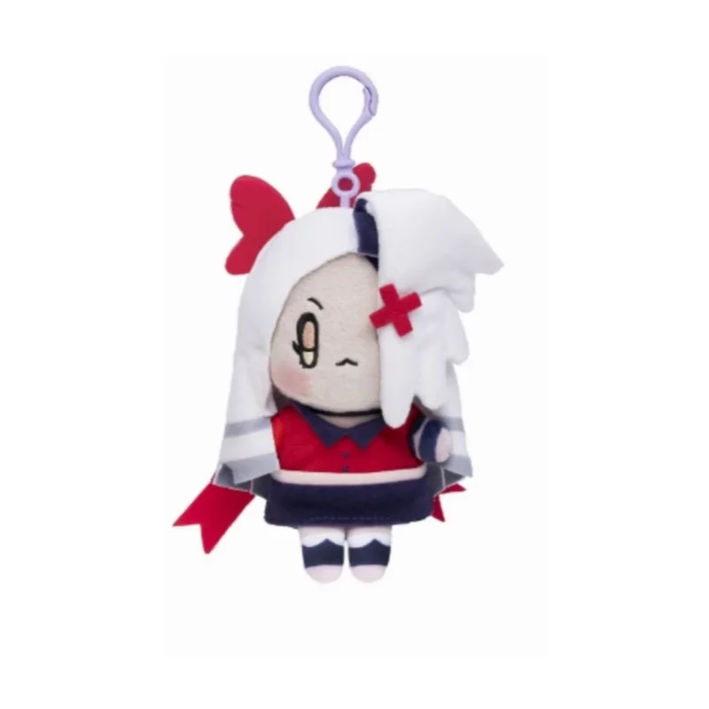 Hazbin Hotel Hirley Vicky Plush-Like Texture Doll Q Style Soft Stuffed Toy Cute Girly Heart Collectible Cartoon Figure Fansgift
