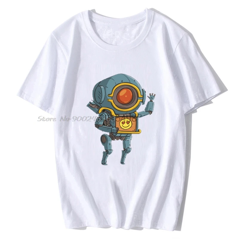 Men T-shirt Pathfinder Apex Legends Tshirt Women T Shirt Cotton Tees Tops Anime Harajuku Streetwear