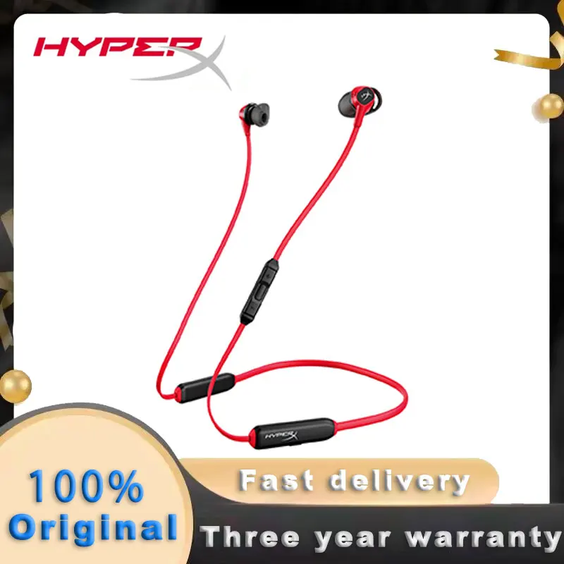 HyperX Cloud Buds Bluetooth Wireless Headphones Qualcomm aptX HD 10 Hour Battery Life 14mm Drivers Mic audio Controls