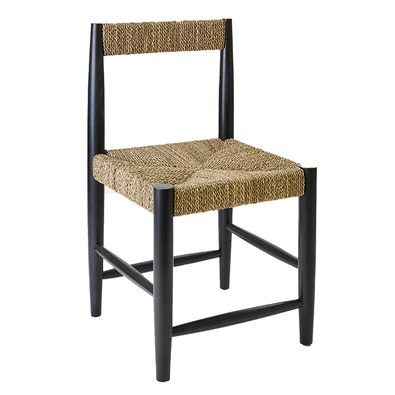 الشمال، الروطان، كرسي الطعام، الخشب الصلب، الرجعية، طويل القامة، بسيط #1