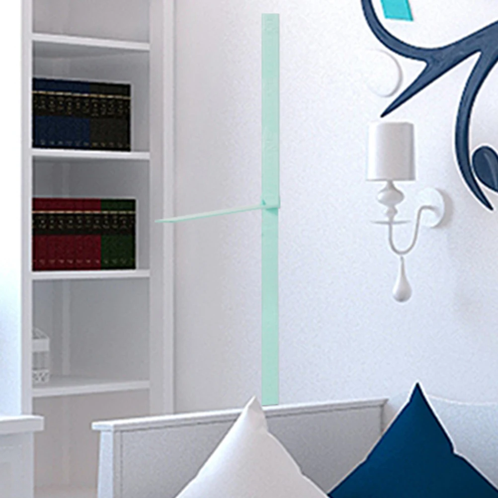 

2pcs Plastic Measurement Ruler Space-Saving Decorative Measuring Household Growth Height Wall Chart Plastic Growth