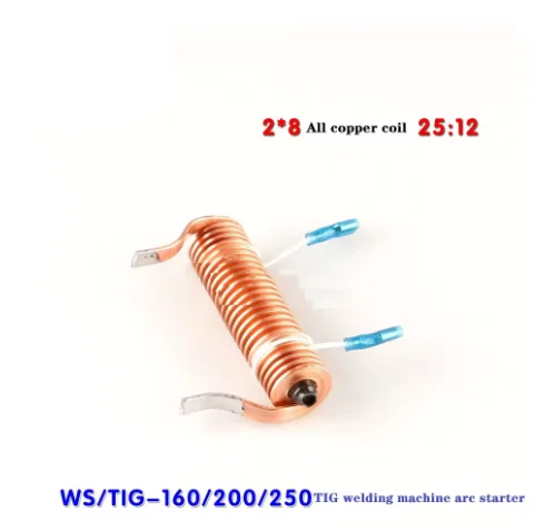 WS/TIG-160/200/250 Argon Arc Welding Machine Arc Starter 2*8 Full Copper Coil High Frequency Coupling Coil Brand New