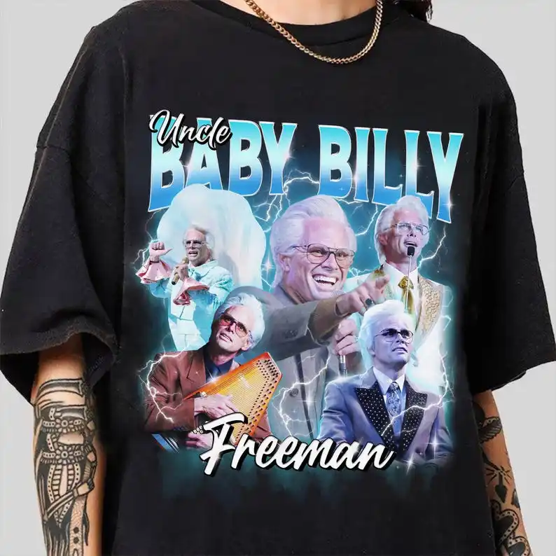 

Uncle Baby Billy Shirt, Misbehavin Tour T-Shirt, Uncle Baby Billy Freeman Shirt, Vintage Baby Billy 90s Shirt