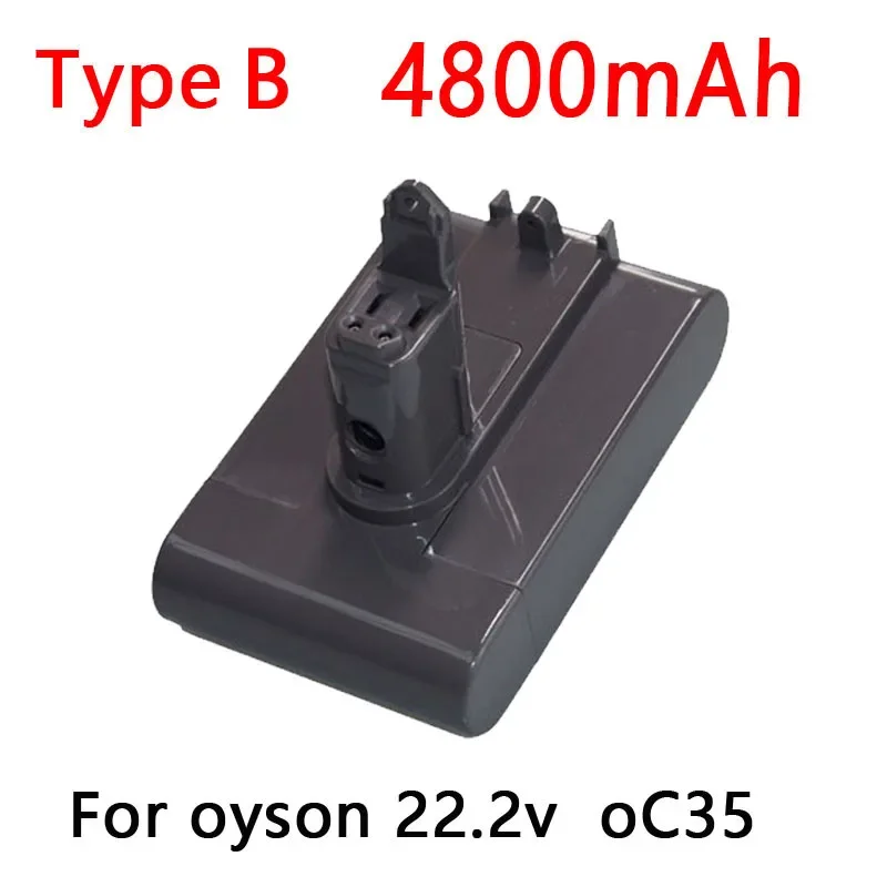 22.2V B 4800mAh DC34 Type-B Battery For Dyson DC31 DC31B DC35 DC44 DC45 Handheld Power Tool Battery