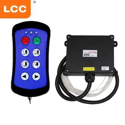 LCC A600 Industrial Remote Control Switch 6 Buttons Waterproof Controller For Electric Hoist And Overhead Car Tail Crane