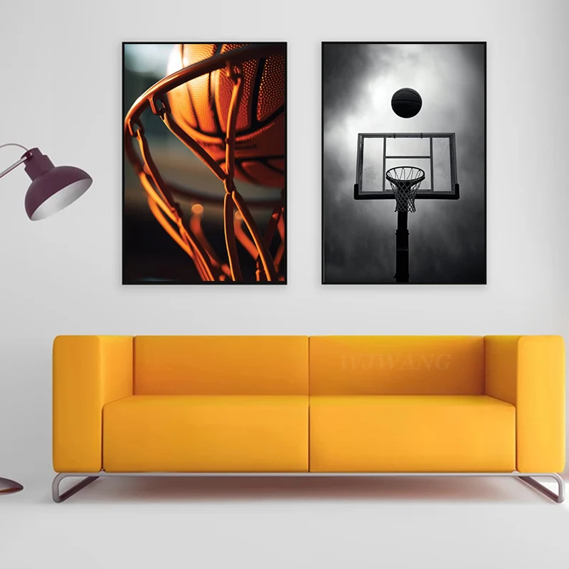 1pc frameless Basketball Poster Canvas Painting Wall Art Pictures Canvas Posters and Prints for Living Room Boy Room Home Decora
