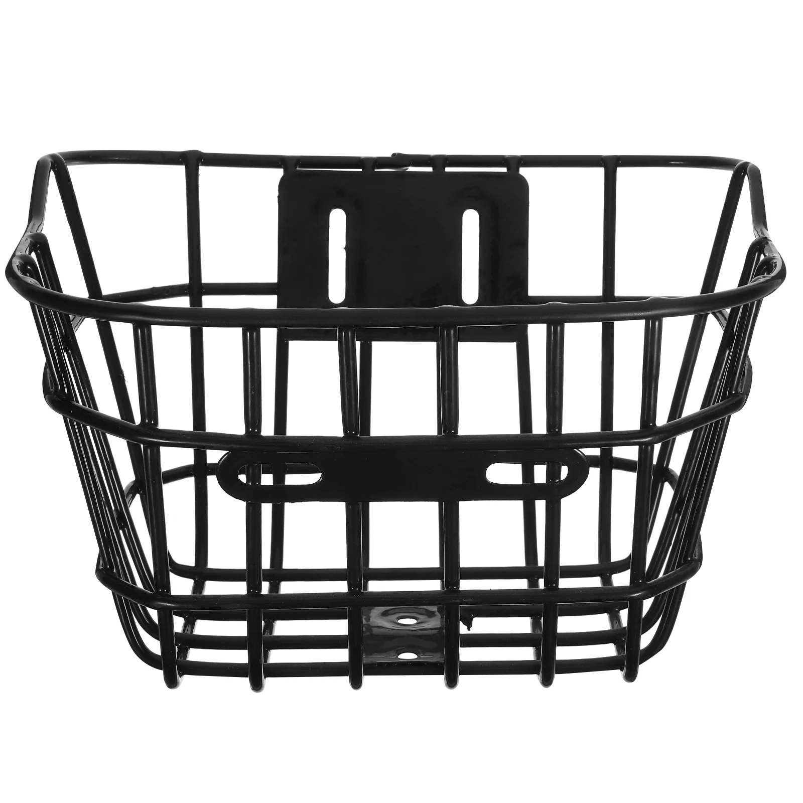 Bicycle Basket Handle Bars for Bicycles Rear Bike Baskets Detachable Black Iron