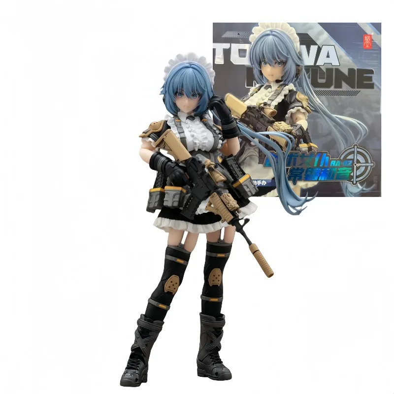 

В наличии: Оригинальная фигурка Snail Shell RA-02 Tactical Maid TOKIWA KAZUNE, готовая модель, ПВХ, аниме, полностью подвижная игрушка