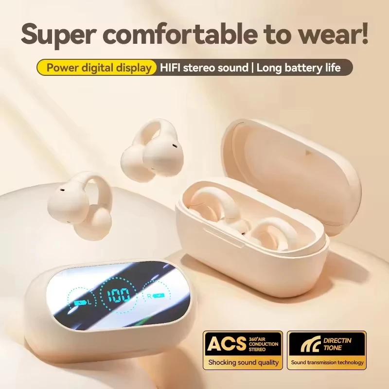 

M59 Wireless Earphones V5.3 Chip Stable Anti Interference Connection Fast and Stable