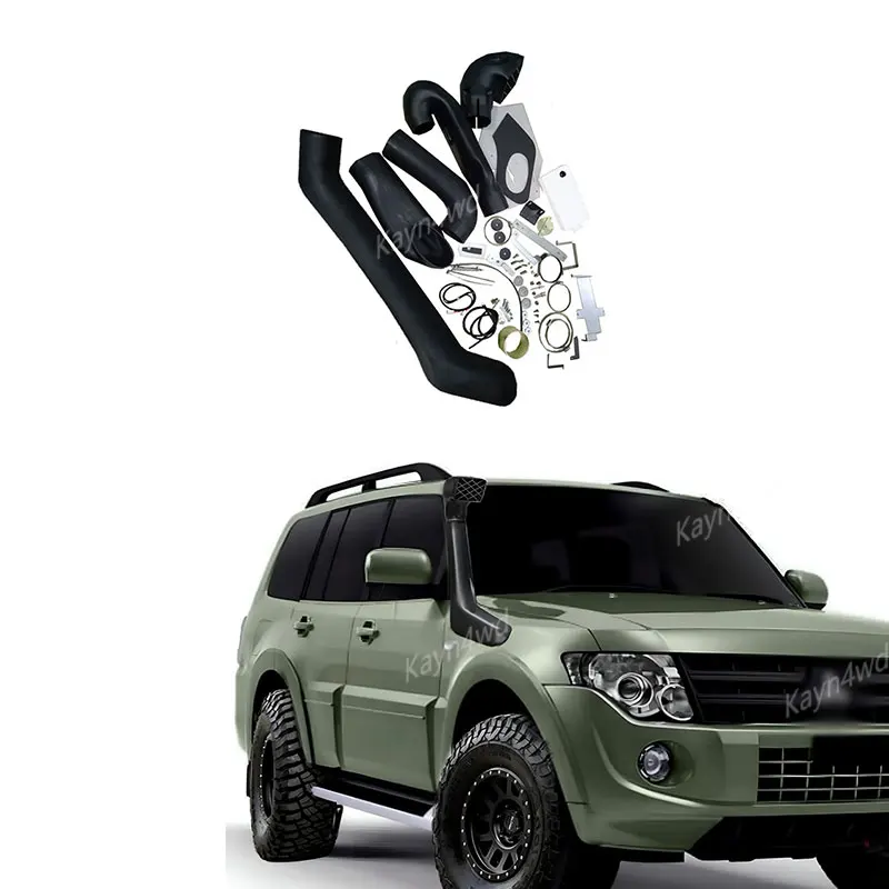 

Аксессуары для бездорожья 4x4, комплект воздухозаборной трубки для Mitsubishi Gen 4 Pajero Montero Shogun Series NS NT NW V8 V9 2006-2022 гг.