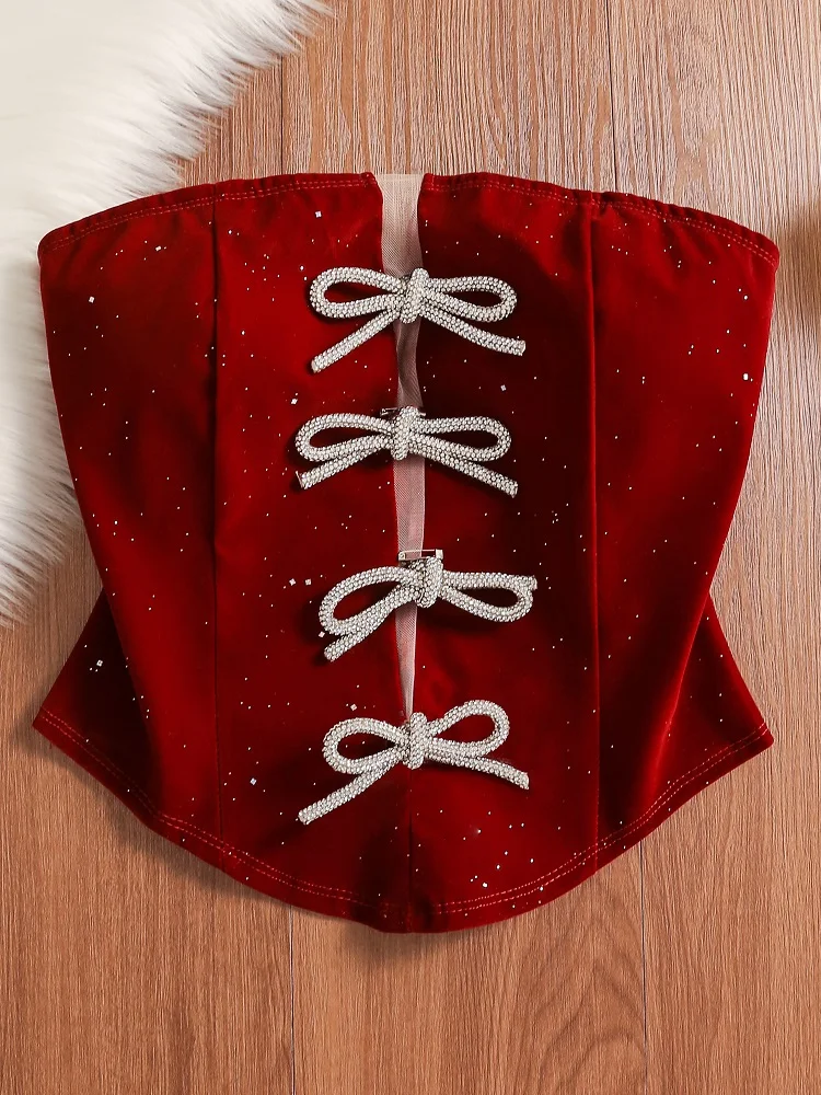 Puro desejo sexy nó tubo superior feminino high-end veludo fino ajuste ort colete outerwear commute sle cor