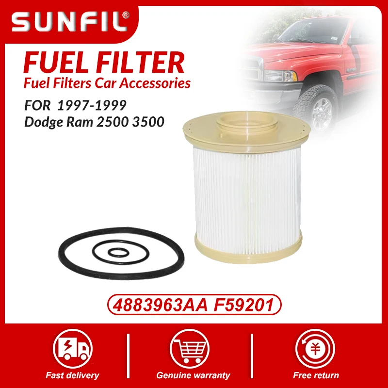

4883963 AA F59201 33349 300110150 3931476 3990130 топливный фильтр для Dodge Ram 2500 3500 1997-1999 годов