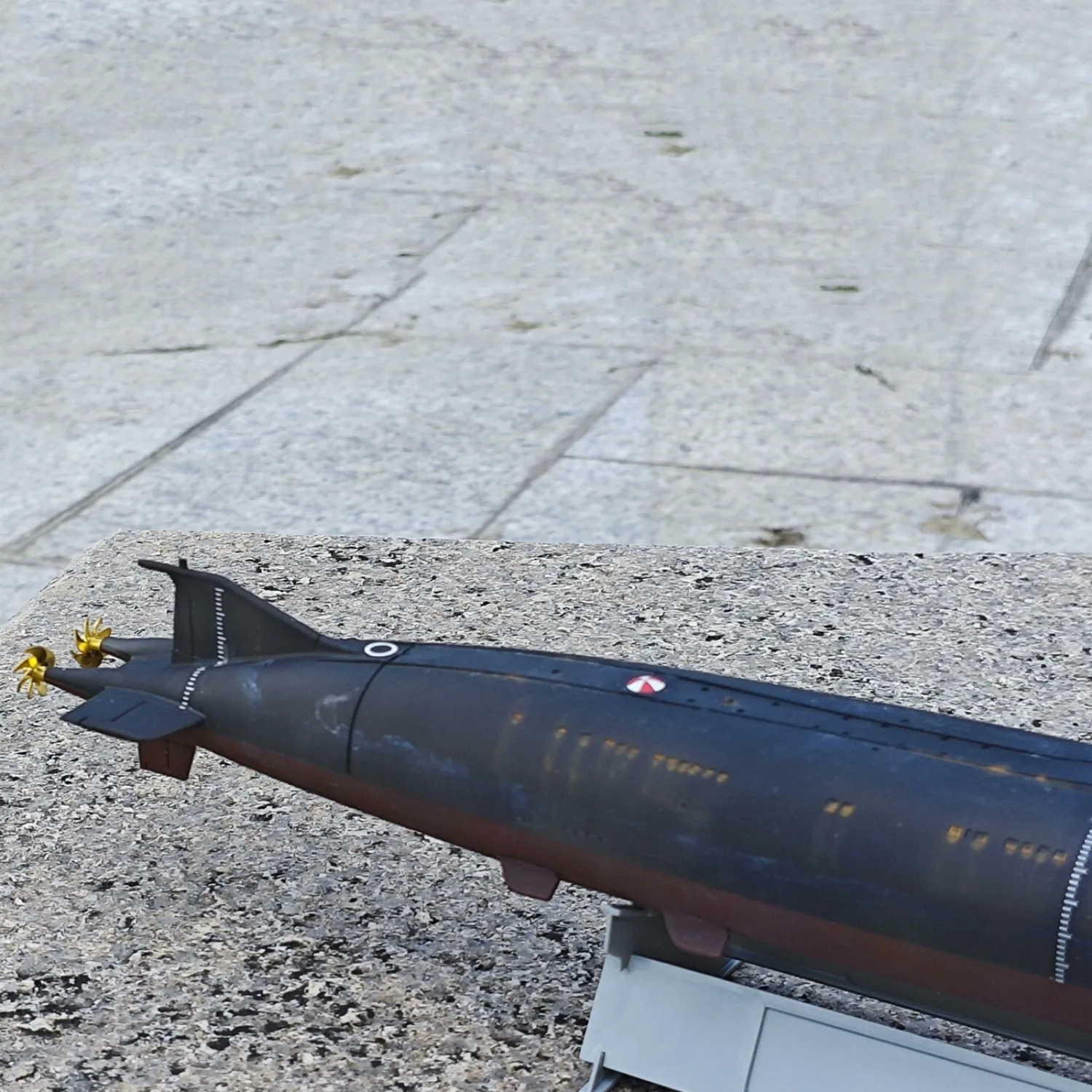 1/350 RC قارب 44 سنتيمتر محاكاة كورسك التحكم عن بعد الغواصة ثلاثية الأبعاد الطباعة صب RC السفن نموذج RTR الكبار السفينة لعبة هدية