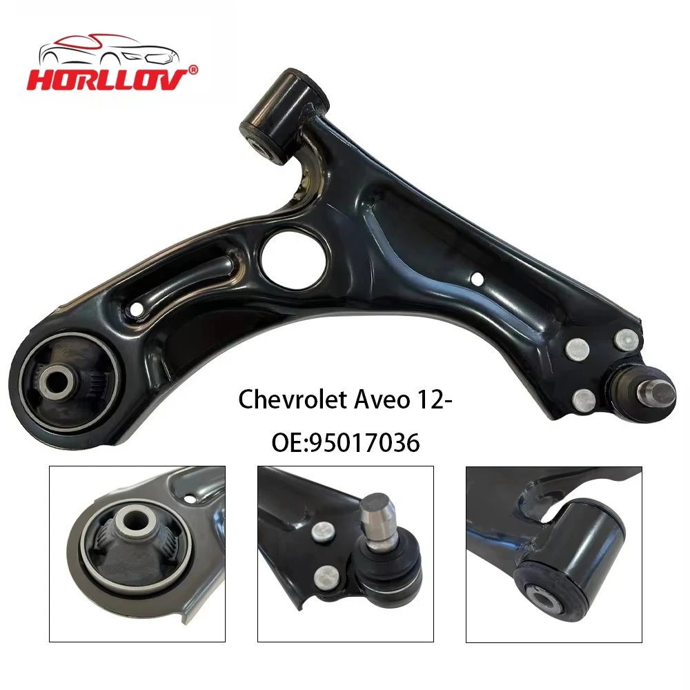 2 peças de automóvel braço de controle inferior dianteiro direito esquerdo para Chevrolet Aveo 12-OE: 95017036