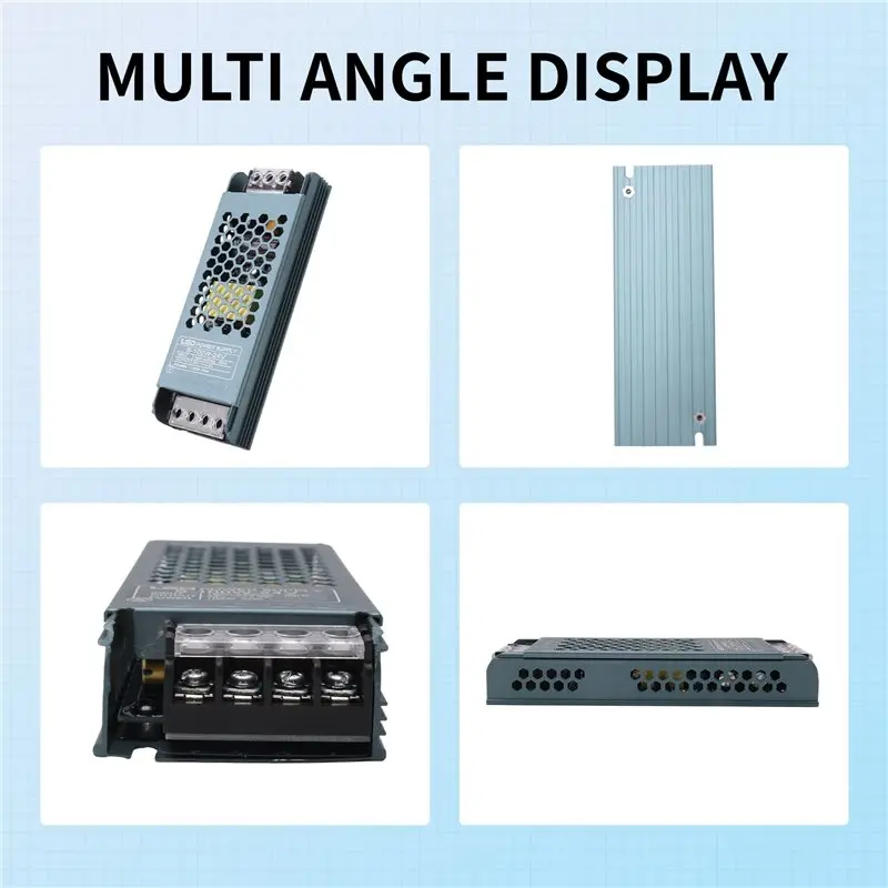 【A43M】DC 24V LED Light Strip Power Supply Low Voltage Light Strip Adapter Driver Linear Light Switching Power Supply