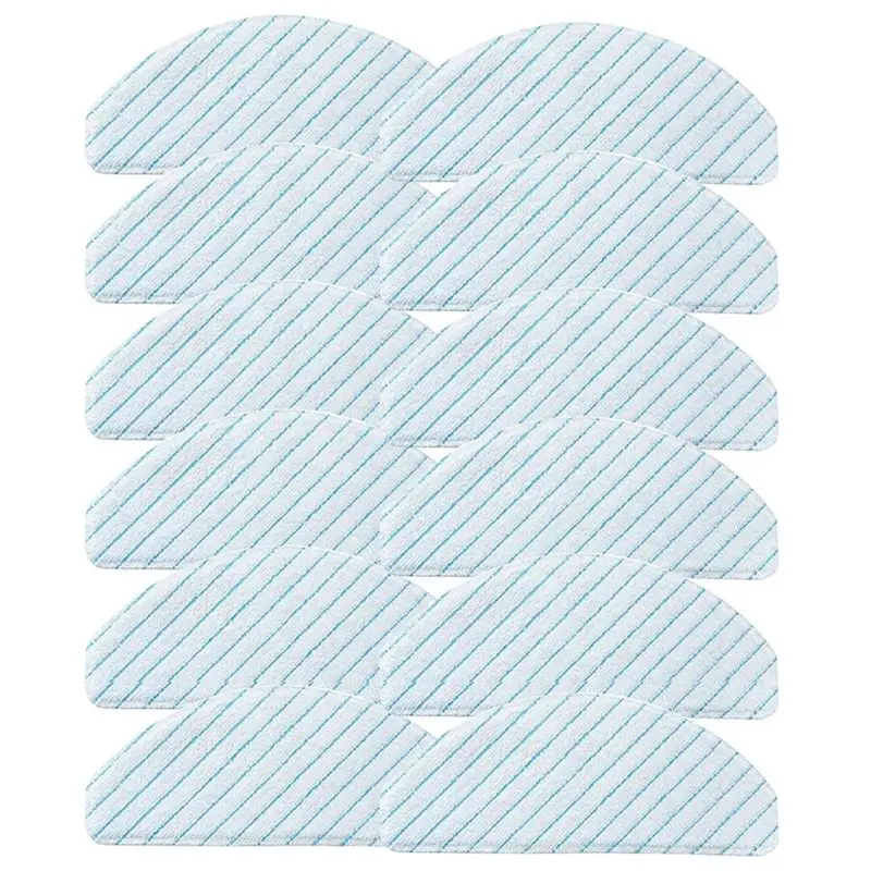 

A23E-12 шт. одноразовые насадки для мытья полов для Ecovacs T8/T8+/T8 AIVI/N8/N8 Pro/N8 Pro+/T9/T9+ — аксессуары для пылесосов