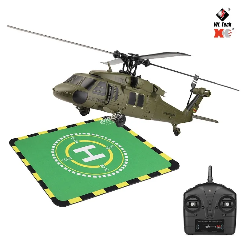 

Wltoys 2,4G 4CH 6-осевой гироскоп бесщеточный двигатель K170 UH-60L радиоуправляемый вертолет зеленый пульт дистанционного управления Flybarless Black Hawk самолет игрушки