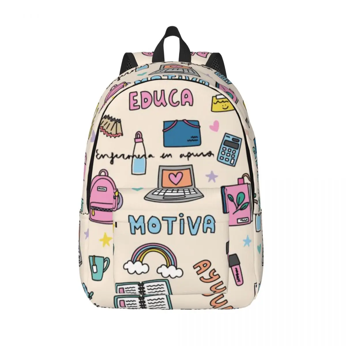 

Enfermera En Apuros NURSE крутой рюкзак спортивный школьный деловой рюкзак для мужчин и женщин сумка через плечо для колледжа