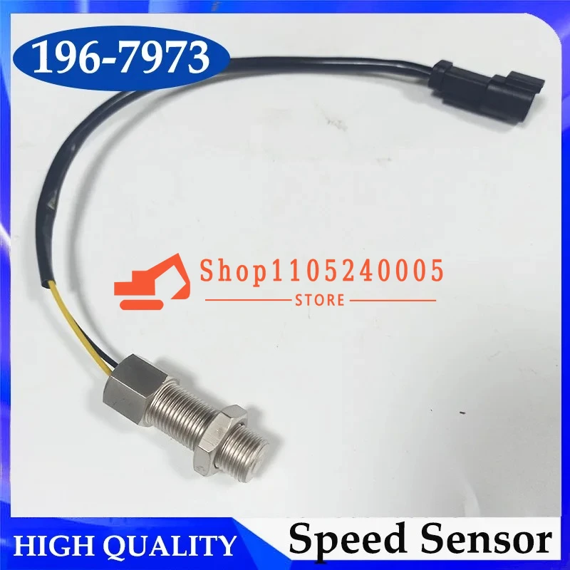 196-7973 Excavator Spare Parts Revolution Speed Sensor 1967973 for E320D E320B E320C E312B 315C