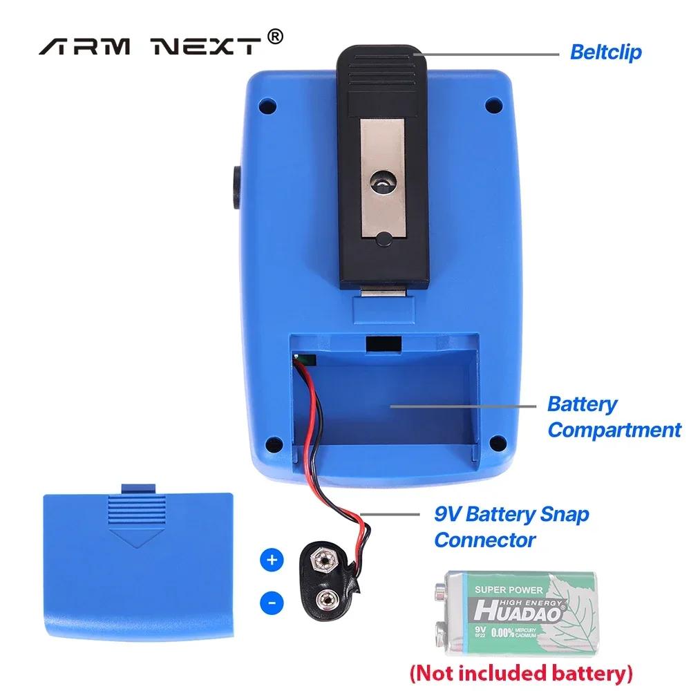 可聴タイマー、fireams用ショットメーター、airsoftストップウォッチ、スチールチャレンジ、コンペティションタイマー、複数の使用、1個