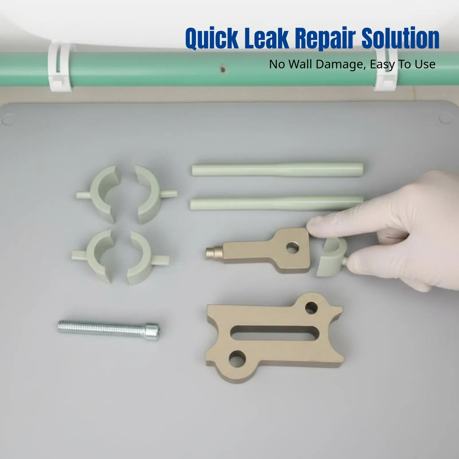 Herramienta de Reparación de Sellador Termoactivado, Sellador de Fugas, PPR 4/6 Universal, Nueva Edición, Kit de Reparación de Grietas