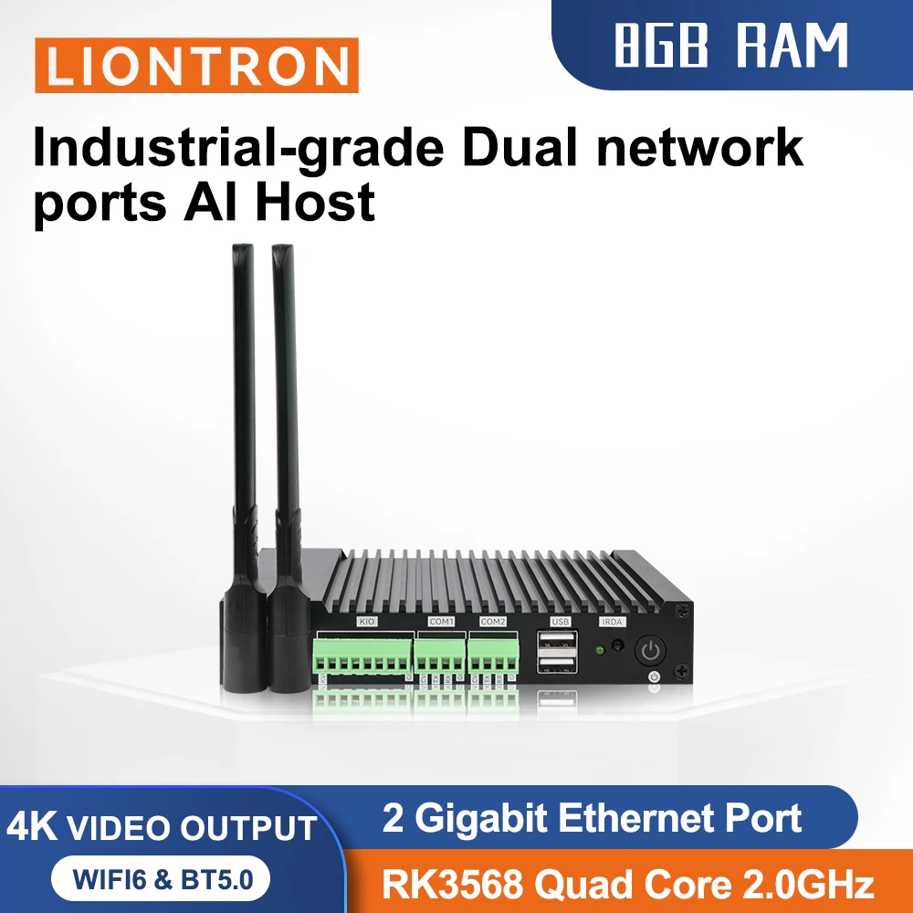 Liontron-Mini PC IC-D3568 con WIFI, BT, hasta 8GB de RAM, 128GB de ROM, desarrollo de API abierta, Android 11, reproductor multimedia para máquina industrial